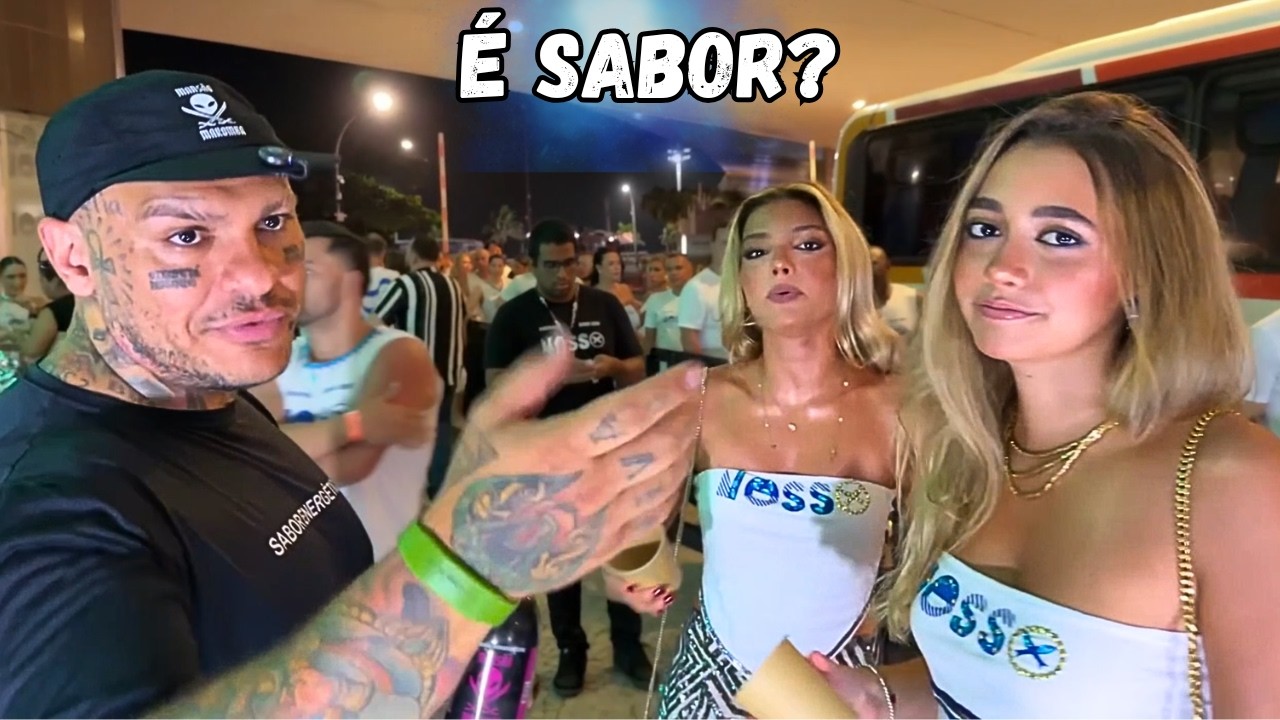 TOGURO NO CARNAVAL DO RIO DE JANEIRO - ELE QUER PROVAR O SABOR!