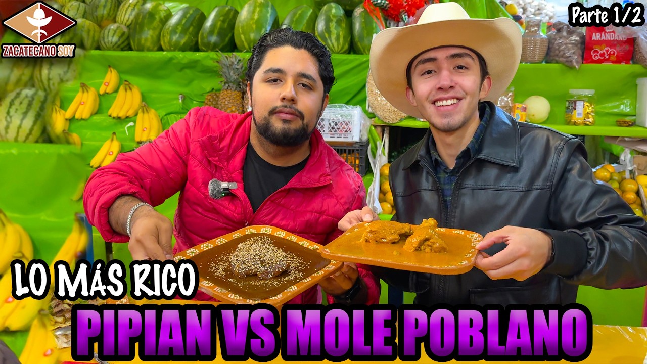 JONNY SE ENAMORA DEL MOLE POBLANO la comida más típica de Puebla