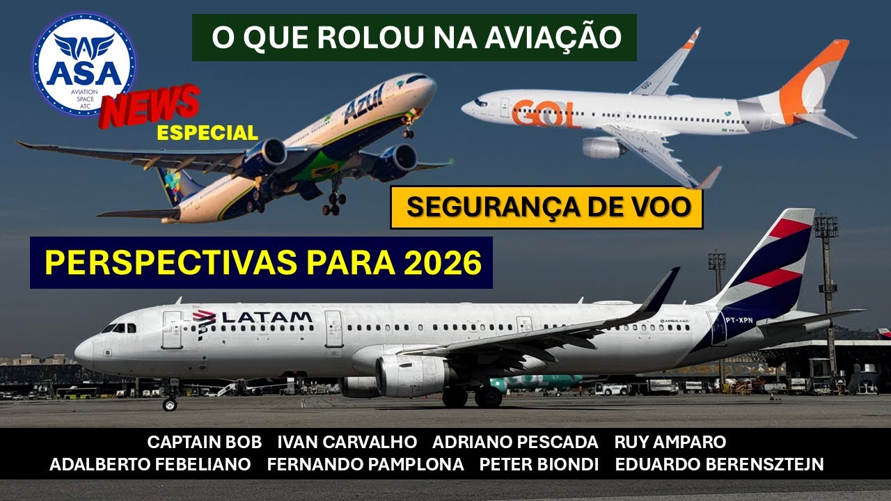 AVIAÇÃO : CRESCIMENTO e PERSPECTIVAS | ASA NEWS | EP. 646