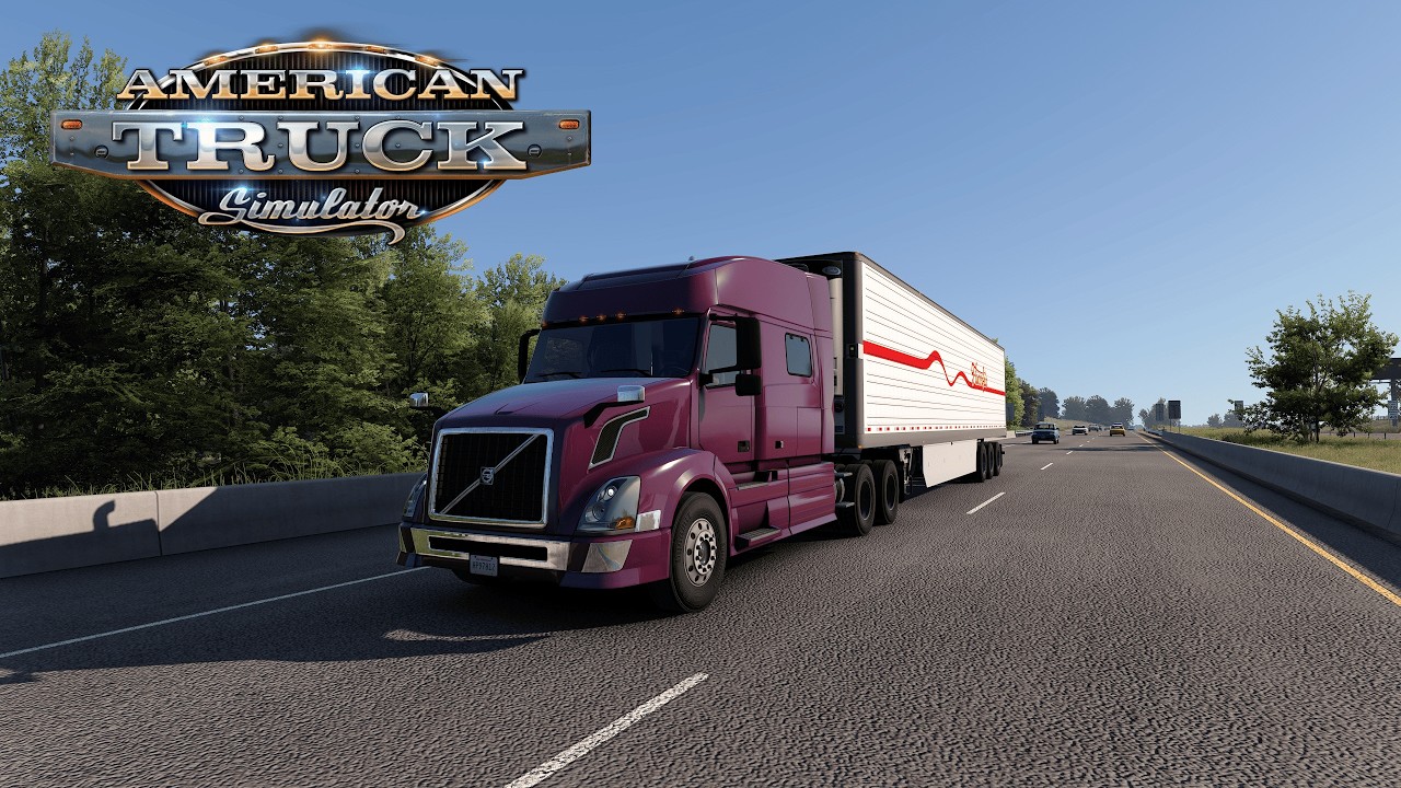 American Truck Simulator. Рейс Хейс - Мак-Алестер