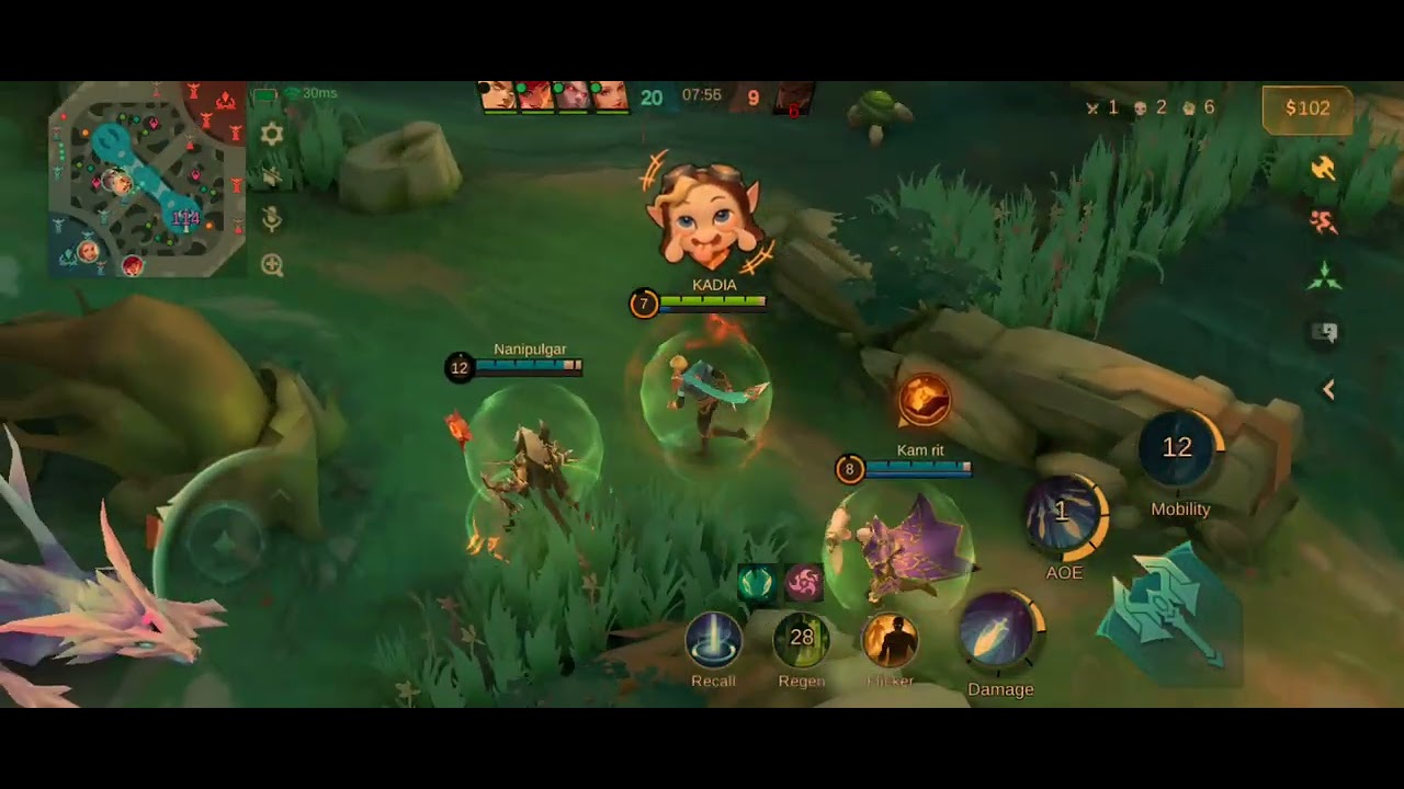 Gusion gameplay MLBB