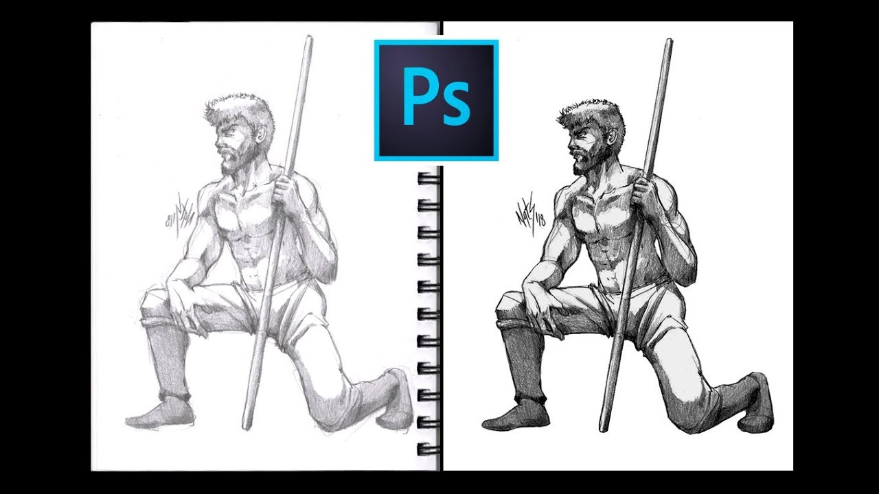 Cómo limpiar dibujos en Photoshop