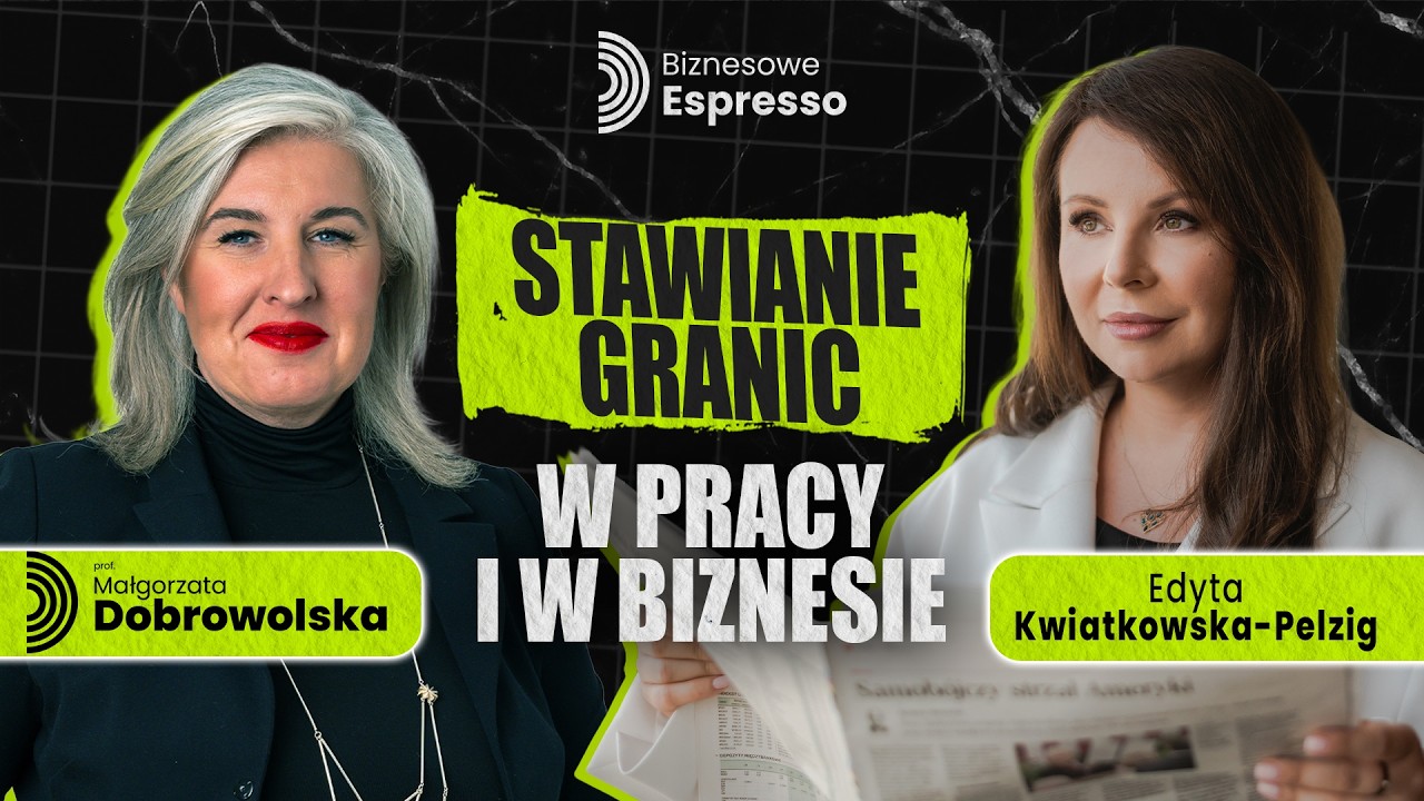 Stawianie granic w pracy. Jak odmawiać bez poczucia winy? | Edyta Kwiatkowska-Pelizg