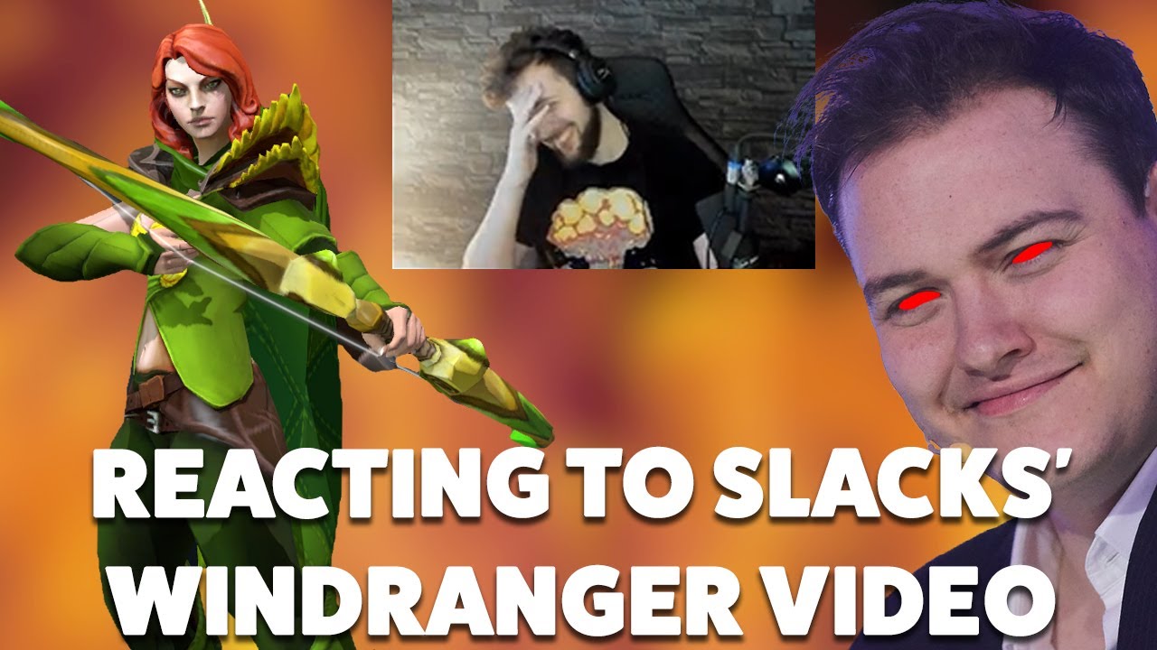 REACTING TO SLACKS' WINDRANGER VIDEO