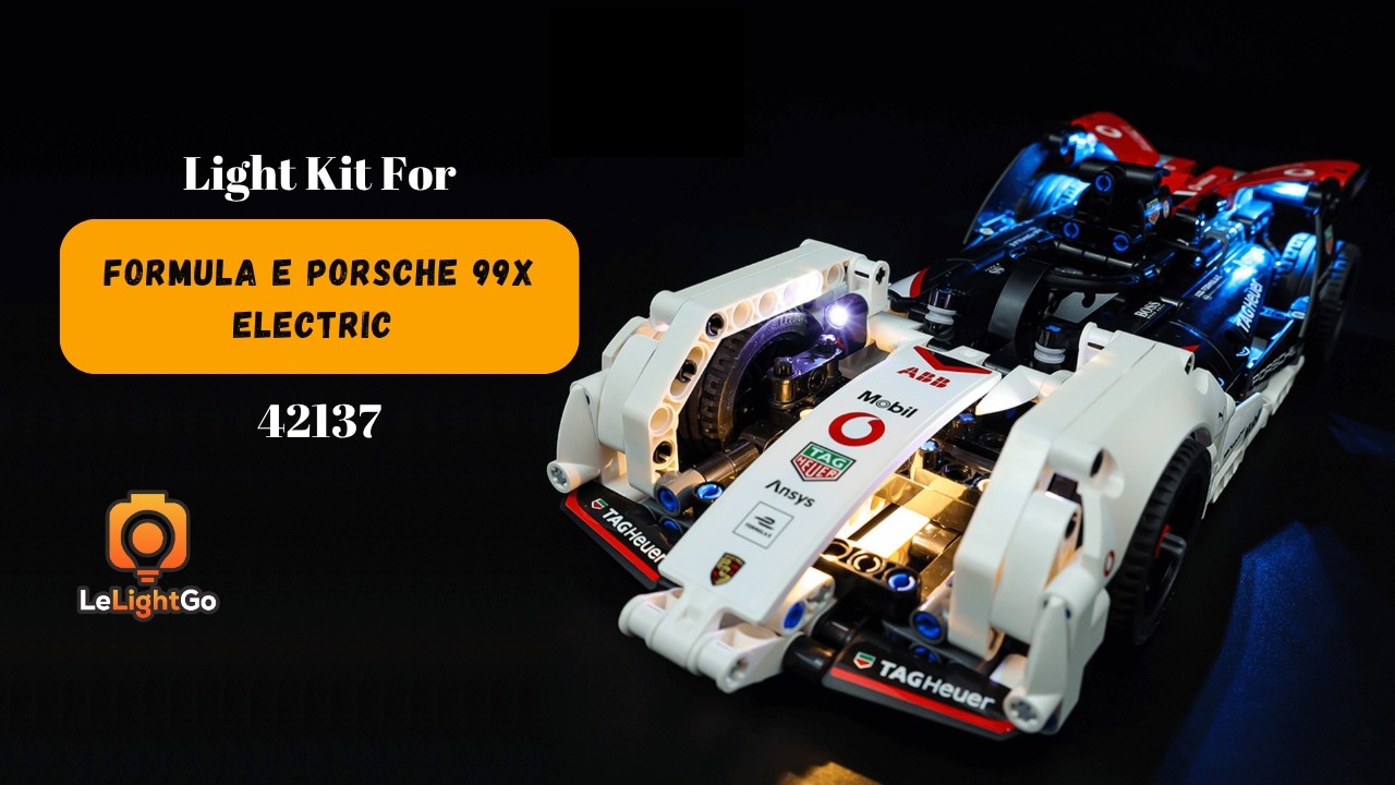 Classic Light Kit For LEGO&reg; Formula E Porsche 99X Electric 42137