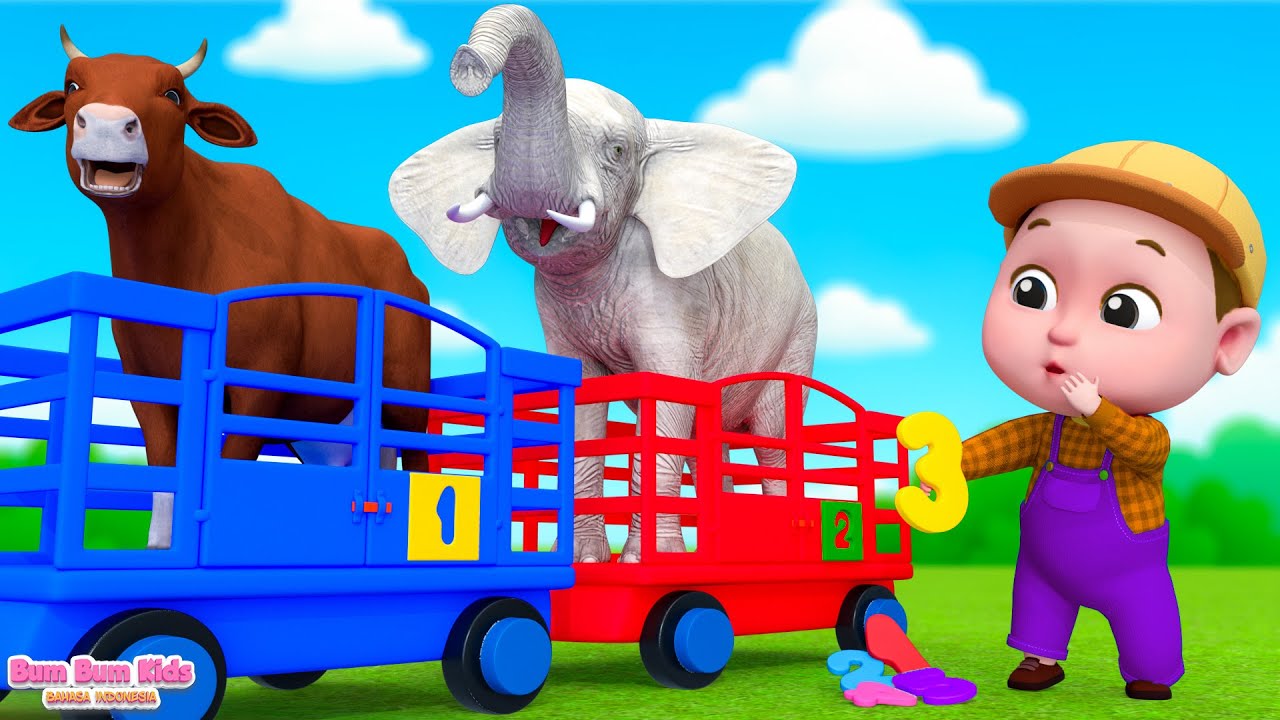 Om MacDonald Punya Ternak - Lagu Hewan Lucu | Lagu Anak-anak - Bum Bum Kids Bahasa Indonesia
