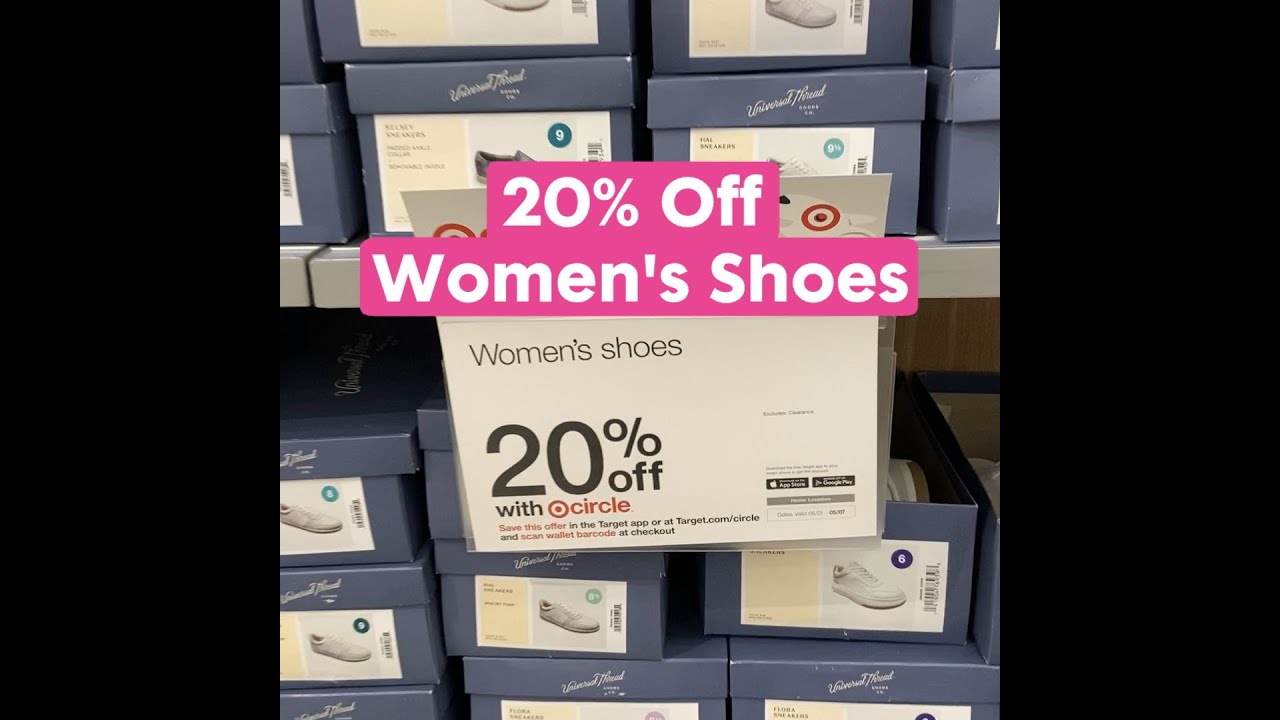 🤩20% off Women's Shoes at Target! #Shorts