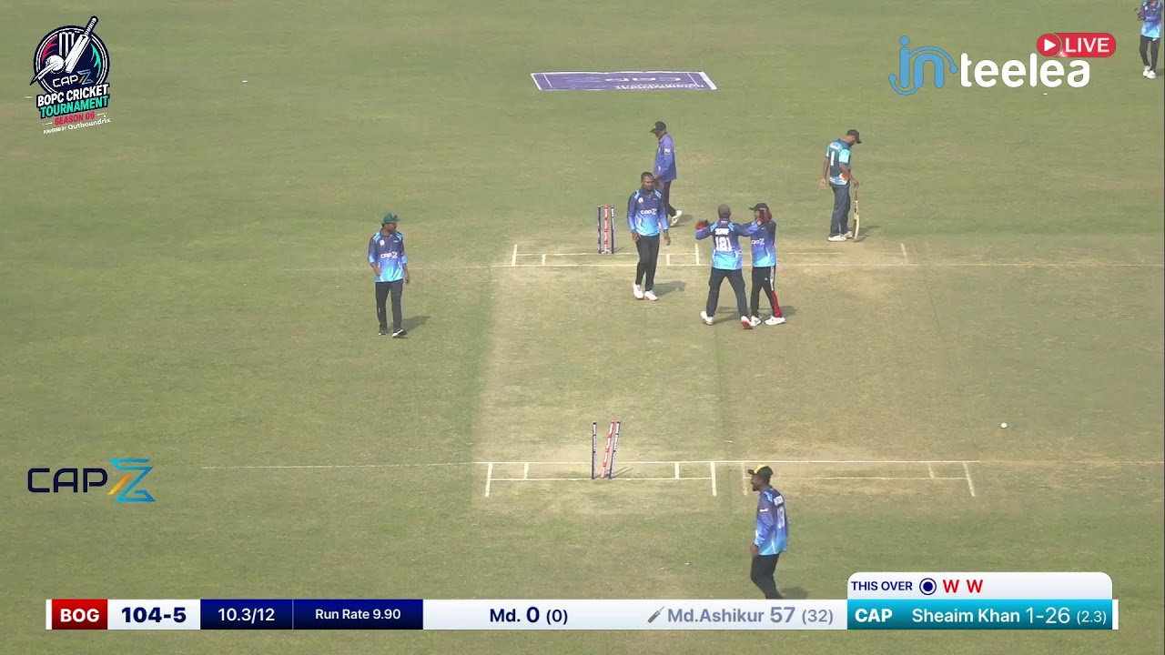 Capz BOPC Cricket Tournament Season 6 Powered By Outboundrix
