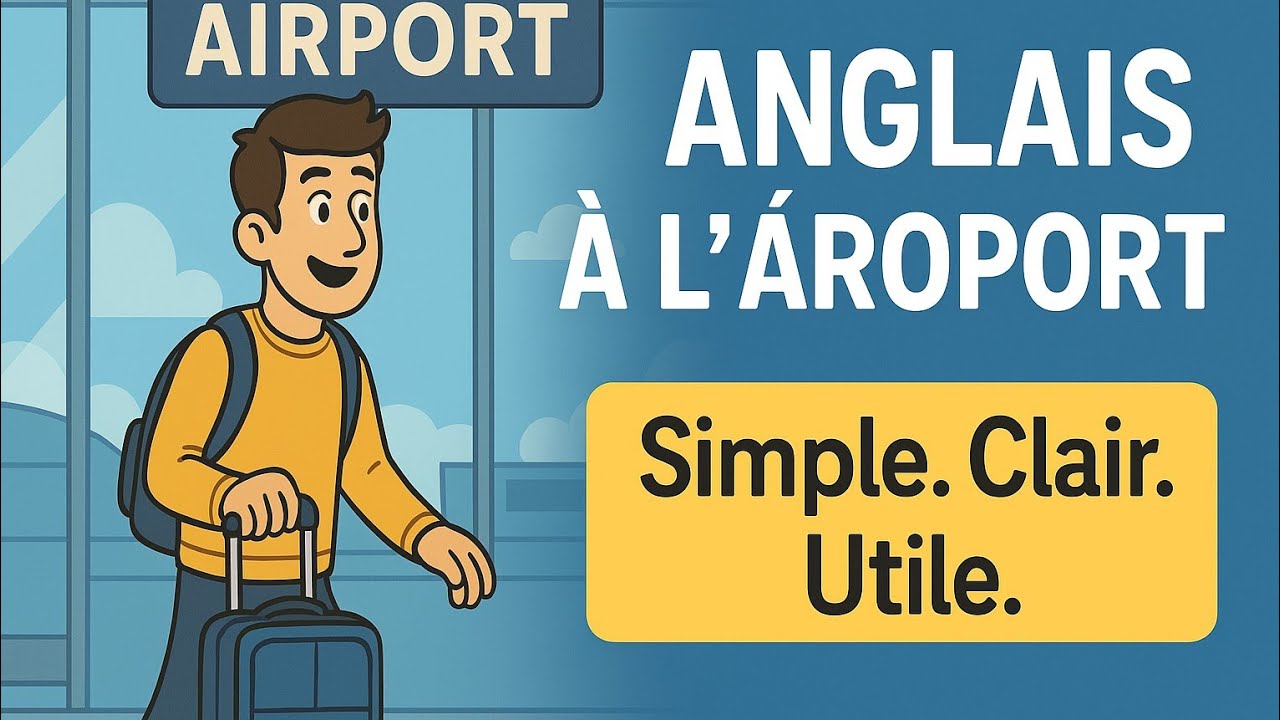 ✈️ Parlez anglais à l’aéroport – Le guide complet du voyageur ! iliass |  Dialogue complet !