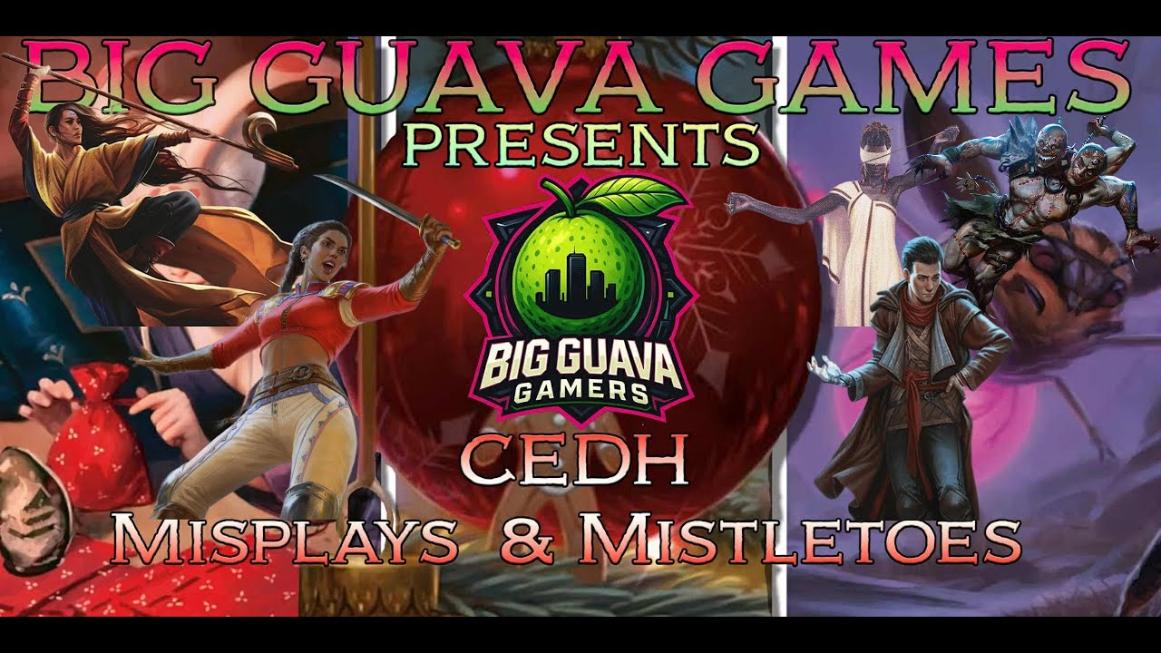Big Guava Gamers CEDH Misplays and Mistletoes Round 4 Narset vs Tyma/Kraum vs Ral vs Sisay