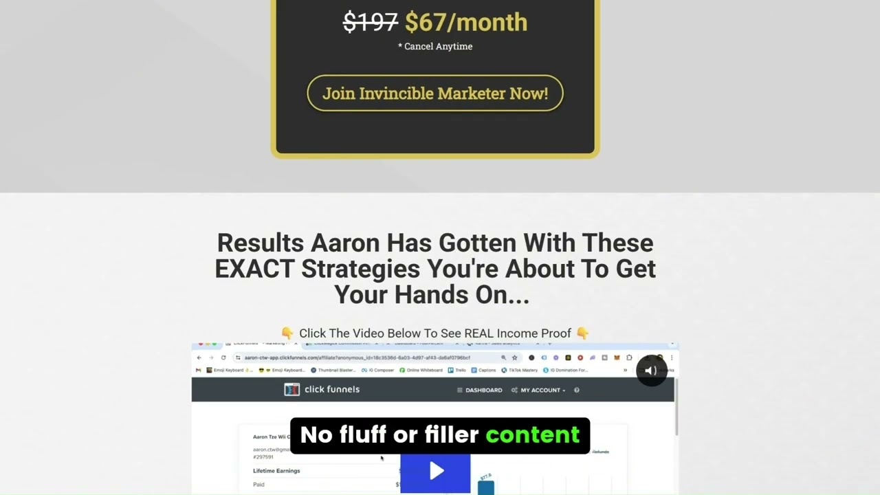 The Invincible Marketer Review - Is Aaron Chen's Training Program Legit?