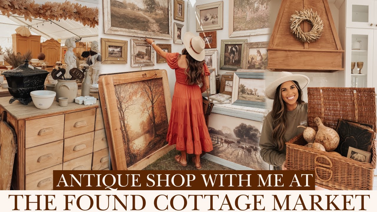 ОСЕННИЕ ПОКУПКИ СО МНОЙ НА РЫНКЕ FOUND COTTAGE MARKET | АНТИКВАРНЫЙ ОСЕННИЙ ДЕКОР