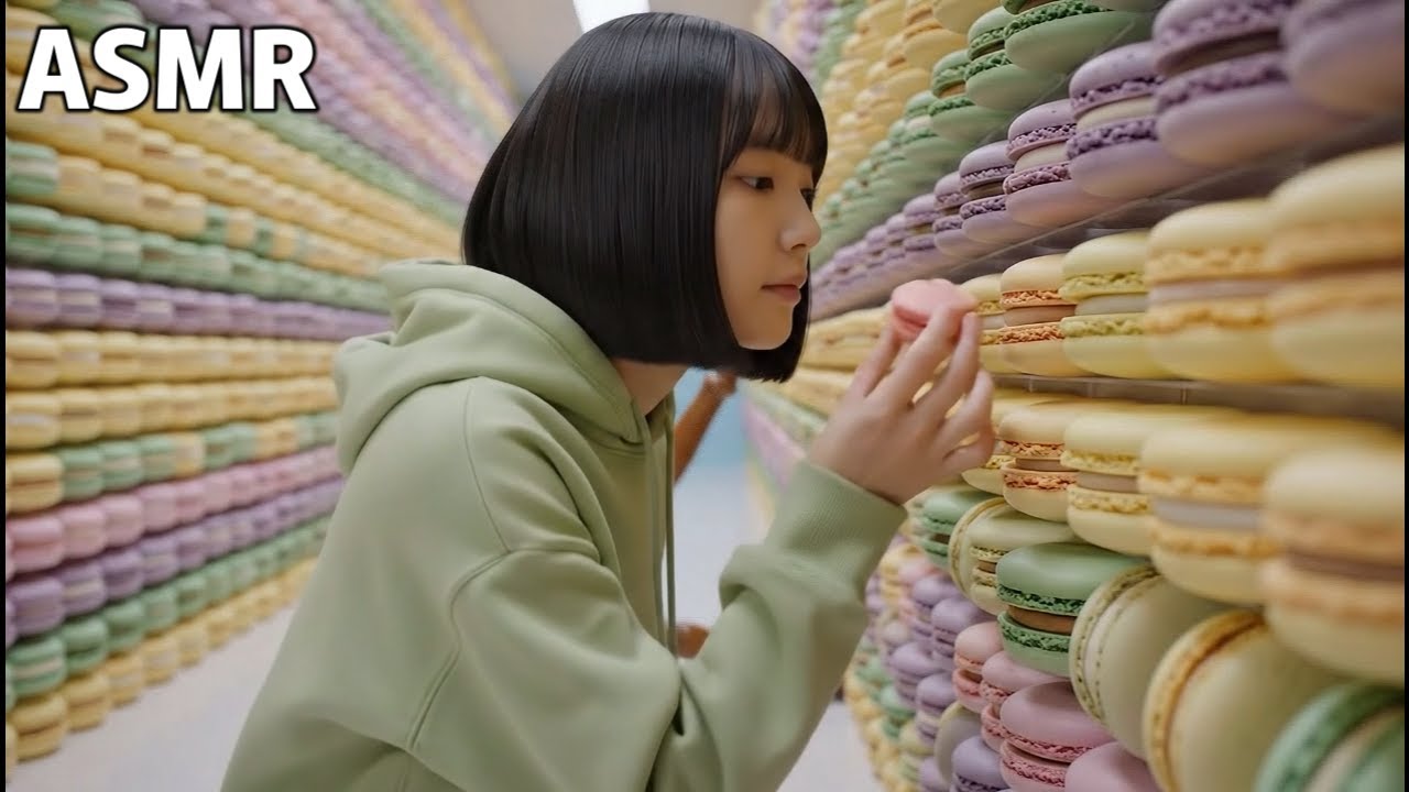 【ASMR】お菓子の迷路でどれを食べますか？