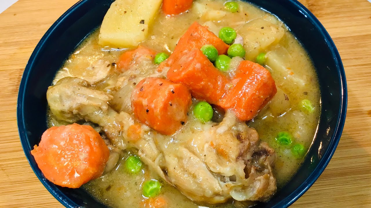 CHICKEN STEW INDIAN STYLE IN PRESSURE COOKER | Pressure Cooker Recipe