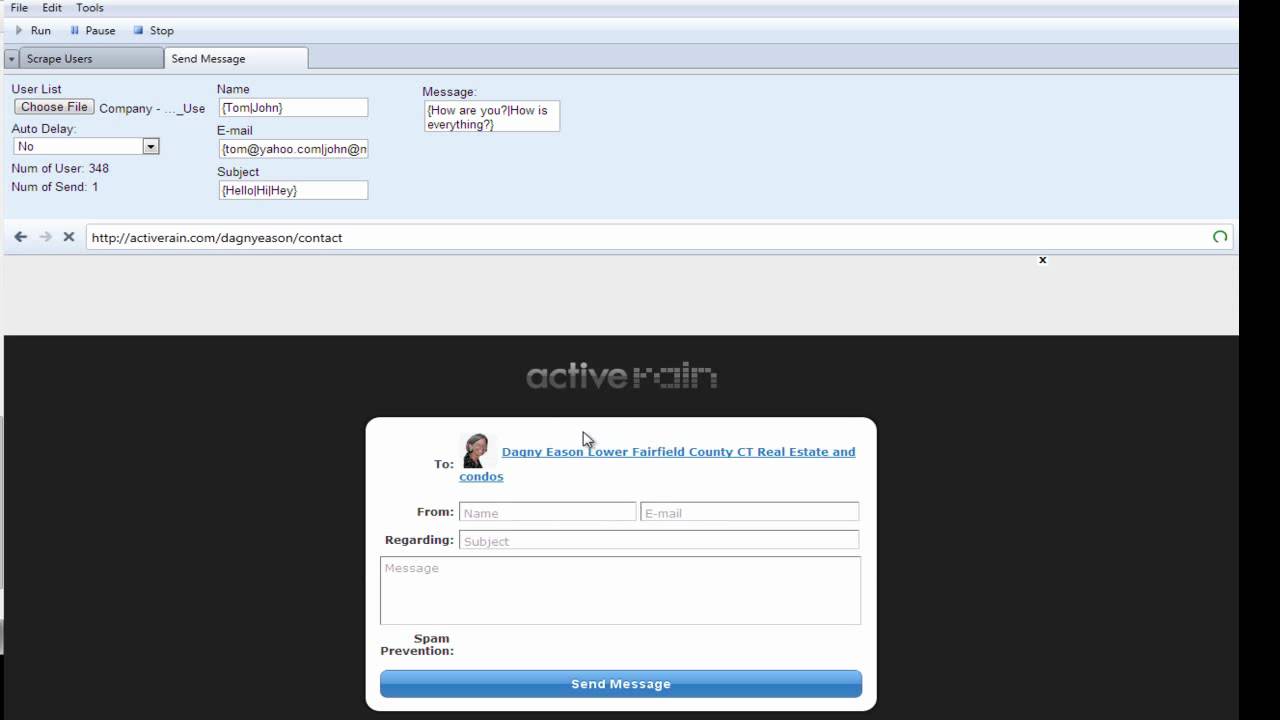 ActiveRain Marketing Demo