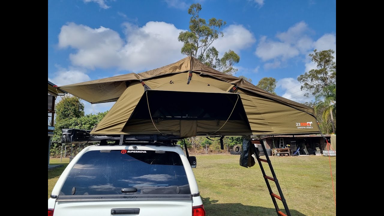 23Zero Dakota 1400 Roof Top Tent with LST Review and detailed walkthrough