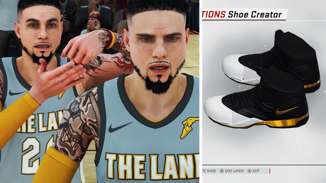 NBA 2K18 MyCAREER - FIRE SIGNATURE SHOES! My New Teammates Are INSANE! New Cavs Jersey Is FIRE!!