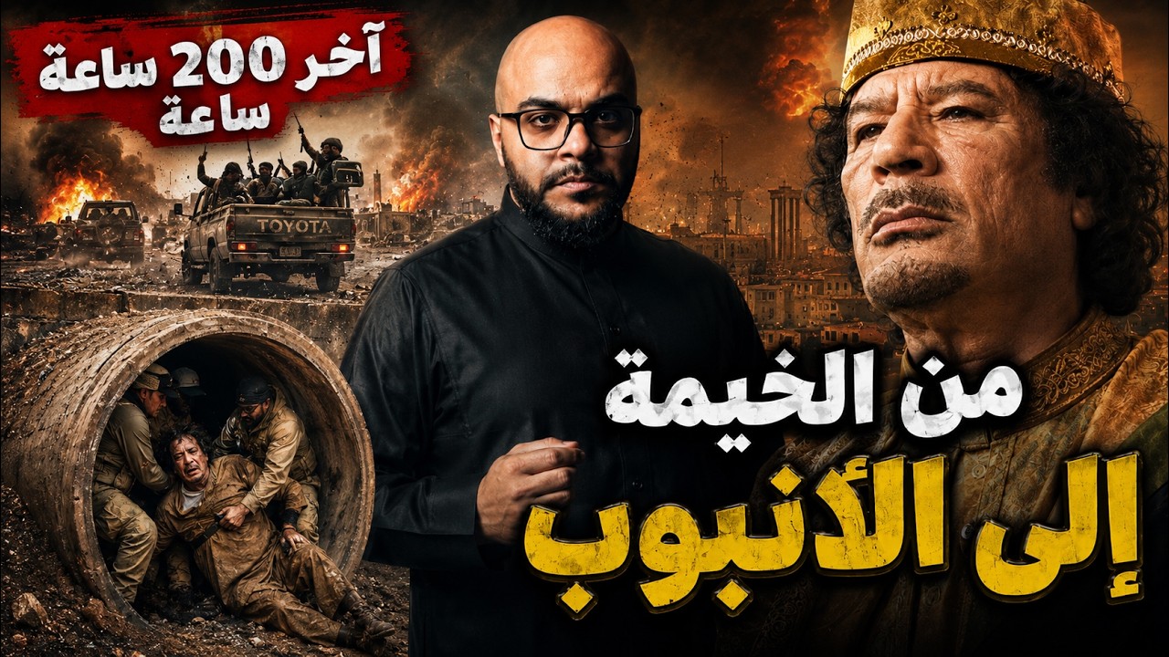 آخر 200 ساعة في نظام معمر القذافي – ماذا حدث خلف الكواليس؟