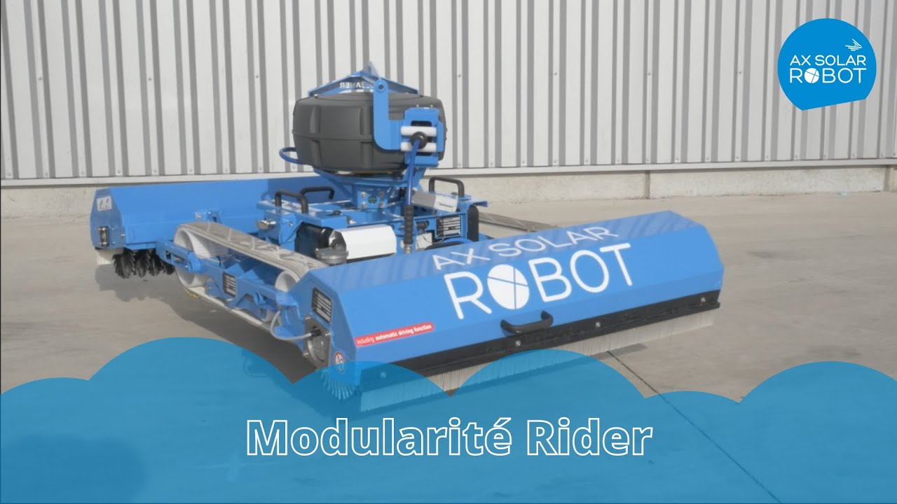 La modularité du Rider 🔧 | AX Solar Robot