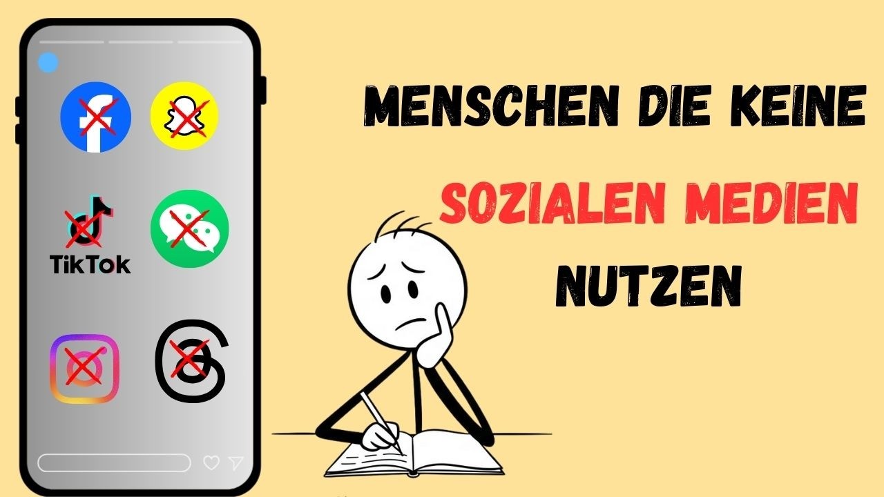 Psychologie von Menschen, die keine sozialen Medien nutzen