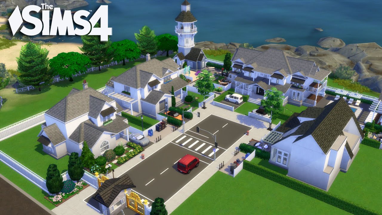 The Sims 4 - Let's Build a Gated Community! (Realtime) Part 6