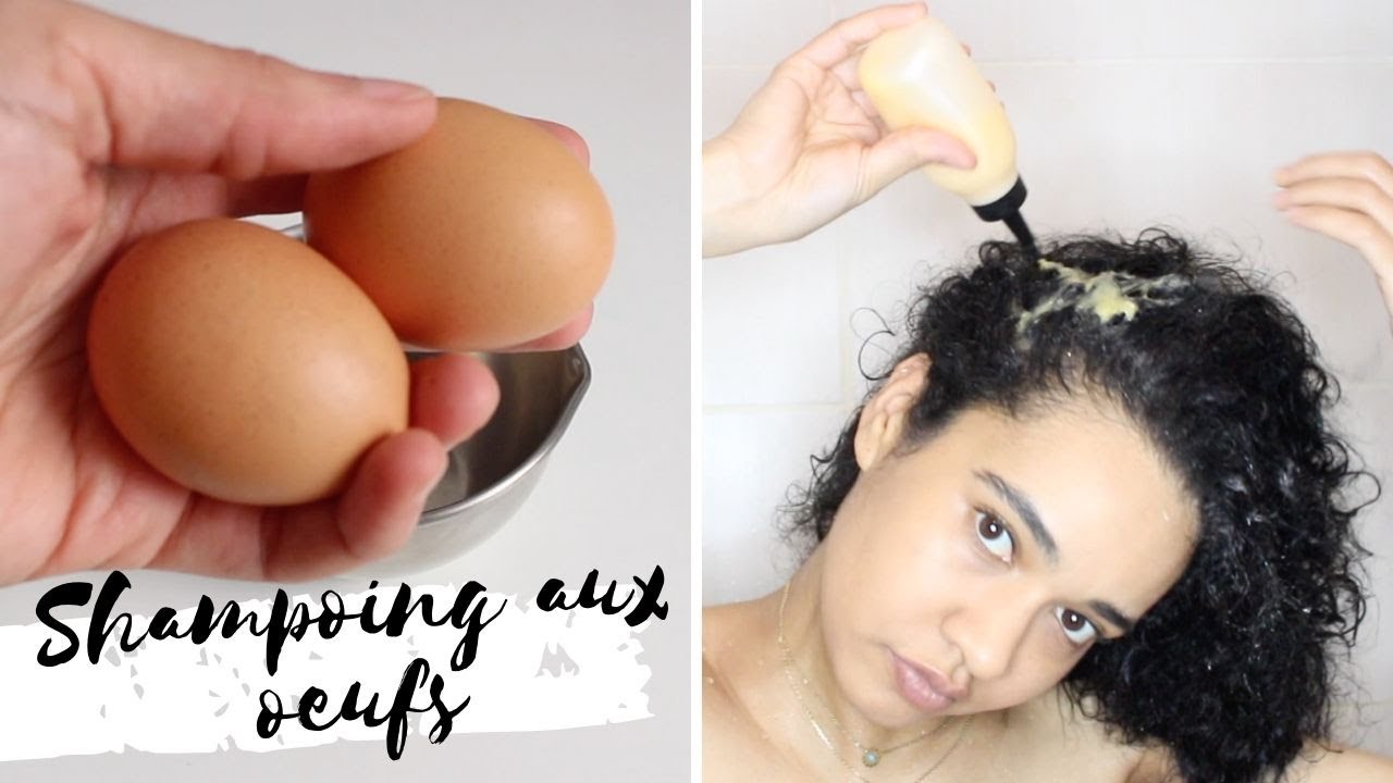 SHAMPOING AUX OEUFS 🥚