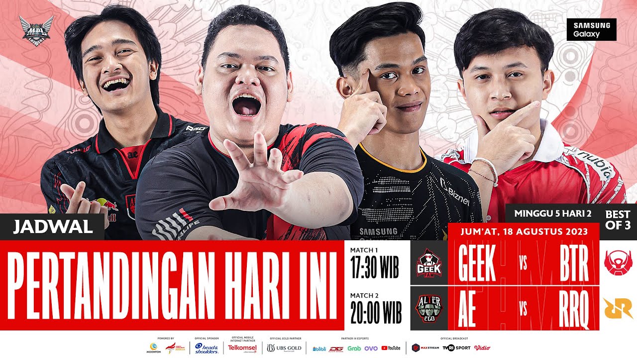 🔴 LIVE | MPL ID S12 | Regular Season Hari 2 Minggu 5 | Bahasa Indonesia