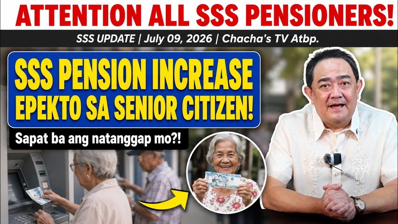✅ TO ALL SSS PENSIONERS: SSS PENSION INCREASE, EPEKTO SA SENIOR CITIZEN! Sapat ba ang natanggap mo?
