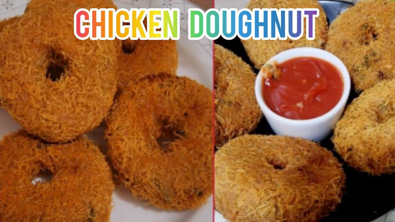  Chicken Doughnut Recipe। Ramzan Special chicken doughnut recipe। Recipe by Tanjina 