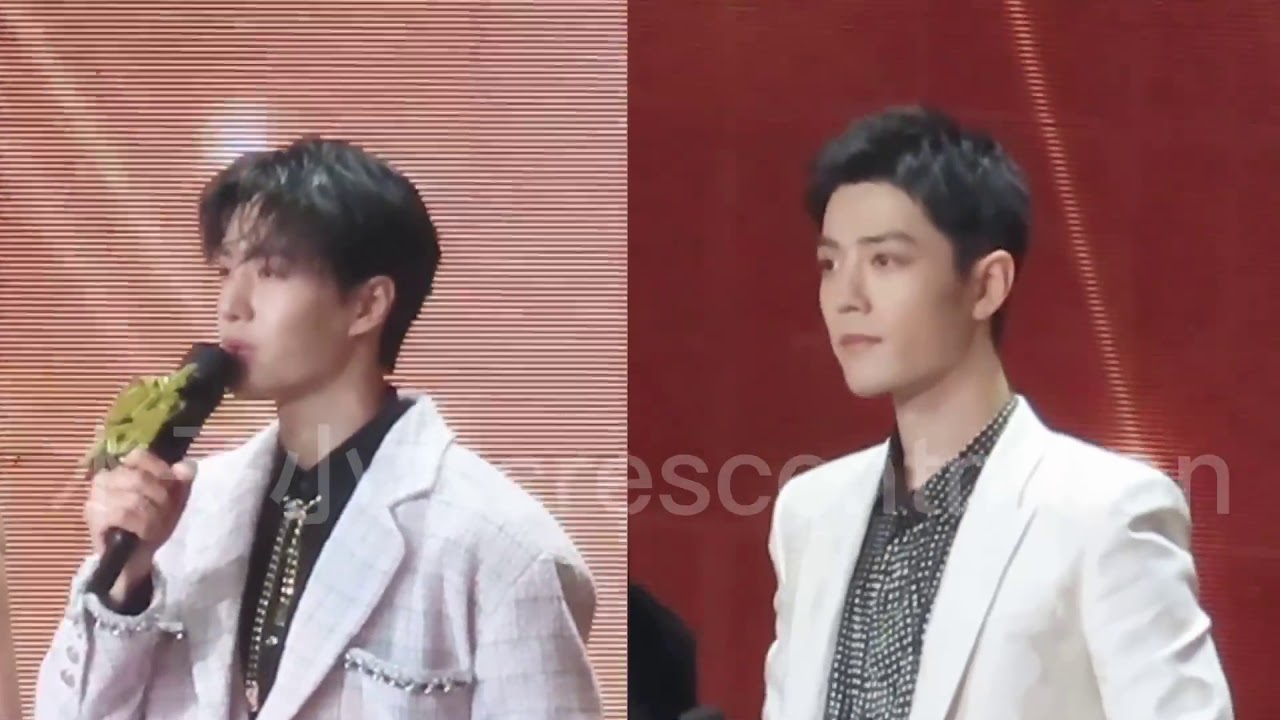 [FANCAM] 201220 Wang Yibo ♡ Xiao Zhan ​​- Tencent Video All Star Night 2020