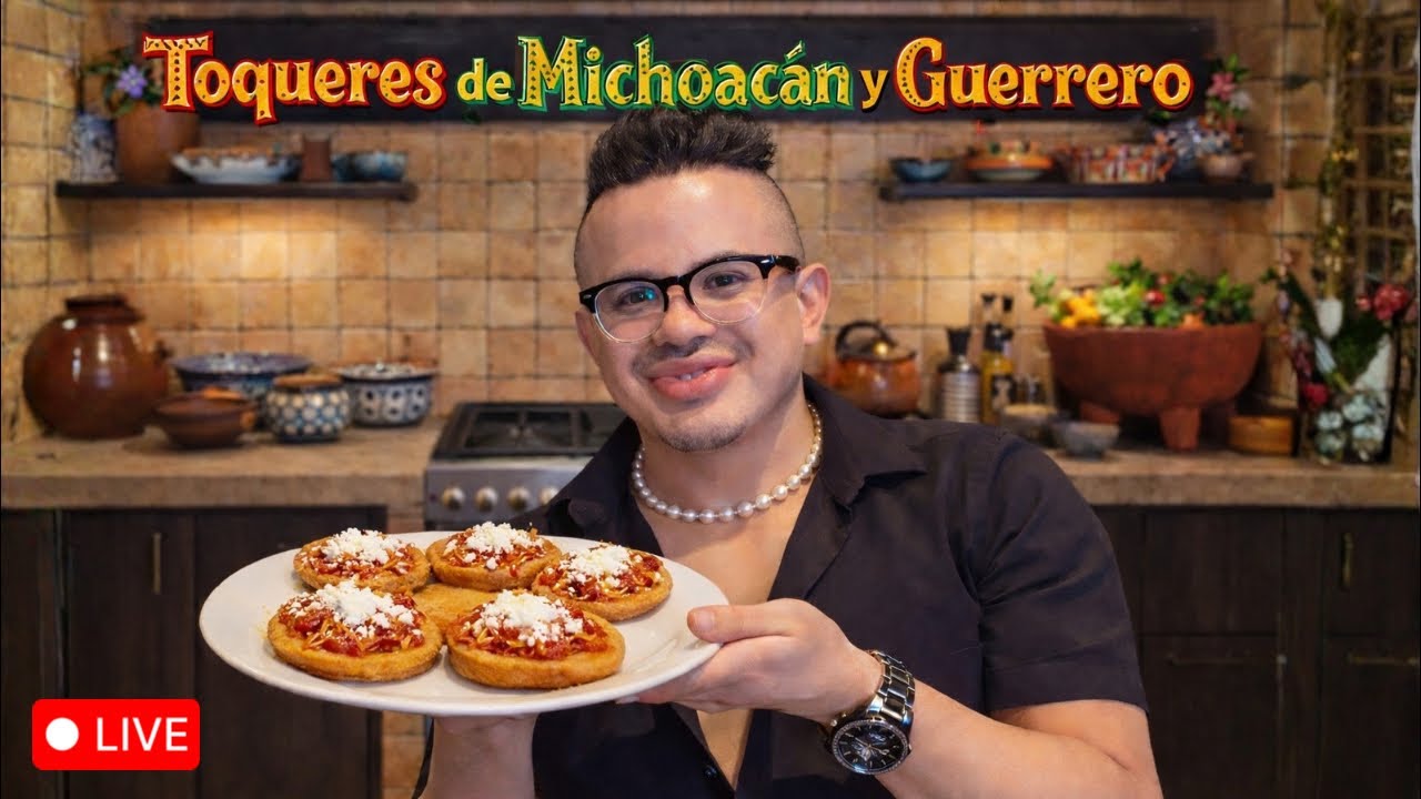 Toqueres tradicionales de Michoacan y Guerrero #live #receta #cocina
