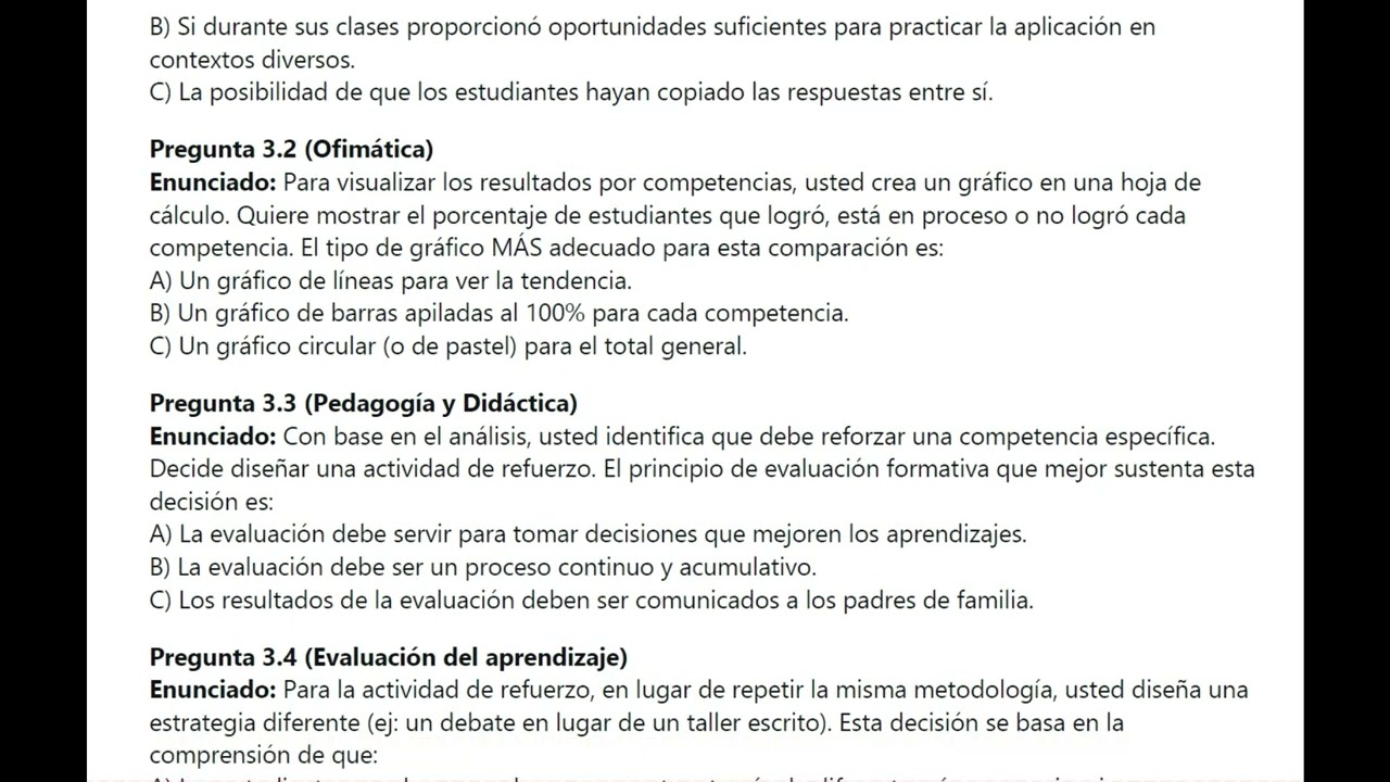 Concurso de Ingreso Docente - Análisis de Resultados y Mejora de la Práctica