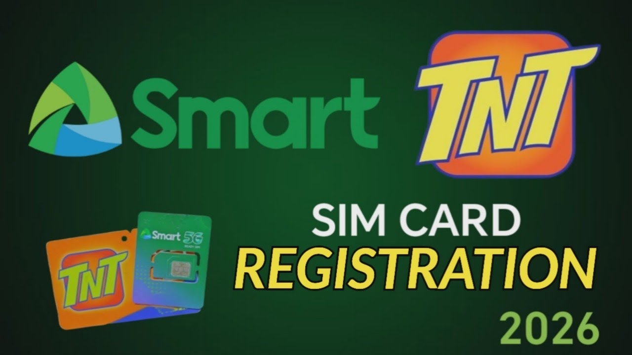 Smart and TNT Sim Card Registration 2026 | Paano mag register ng Smart at TNT sim card 2026 | Davz
