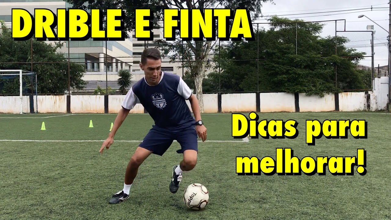#14 Tutorial: DRIBLE E FINTA - Treino de Futebol