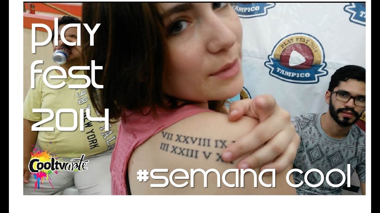 PLAY FEST TAMPICO | los tatuajes de @Nathcampost | #semanacool