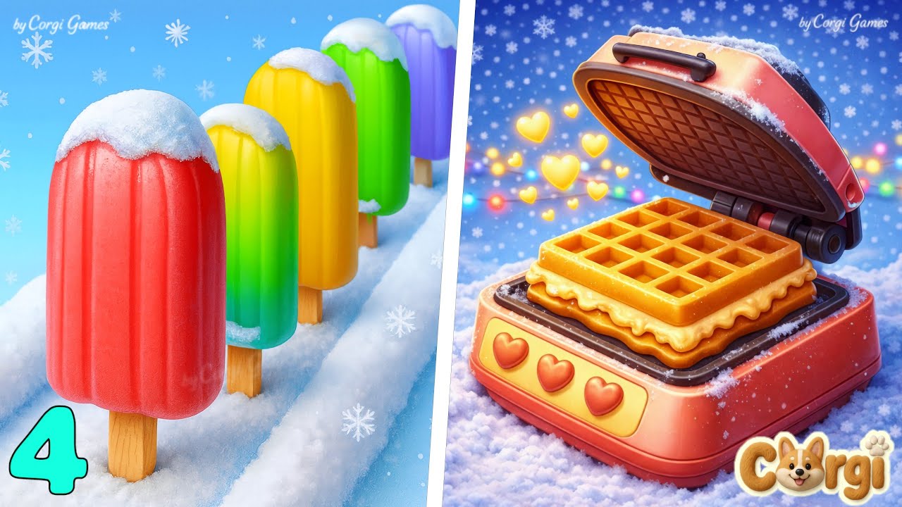 Popsicle Stack 🆚 The Cook Cooking Game -  All Levels Satisfying Walkthrough Gameplay | PART 4
