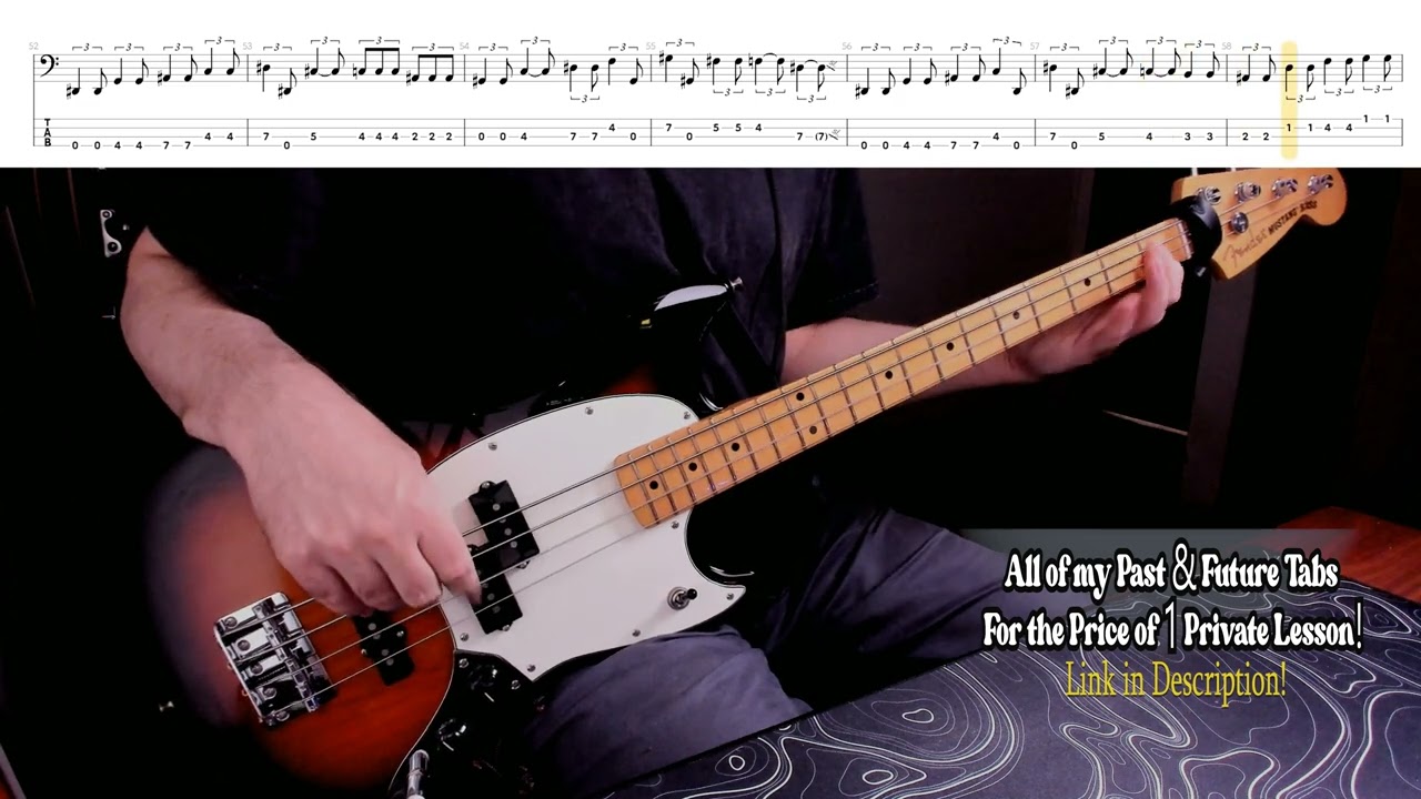 Stevie Ray Vaughn-Look At Little Sister (Live) Bass Cover with Tabs