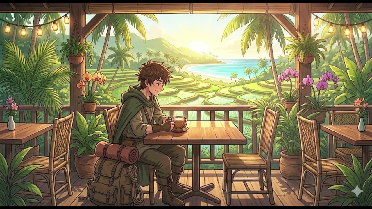 Feel The Breeze At This Tropical Cafe