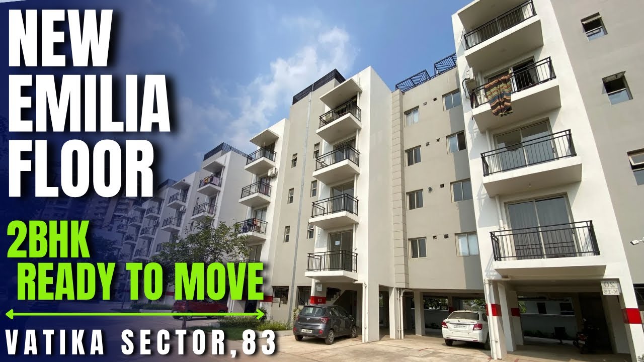 2bhk New Emilia Floor For Sale & Rent Vatika Sector 83 Gurgaon Dwarka Expressway  9818646102