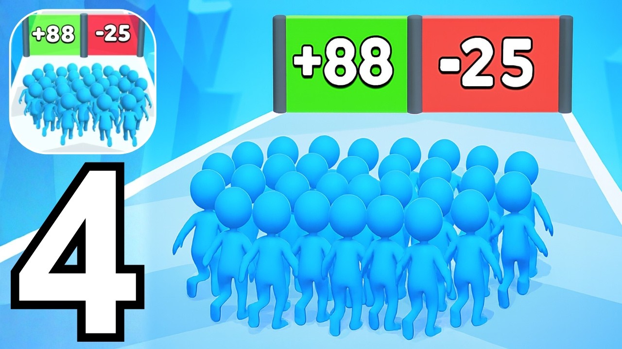 Count Masters - Stickman Clash Part 4 Gameplay Walkthrough Android IOS