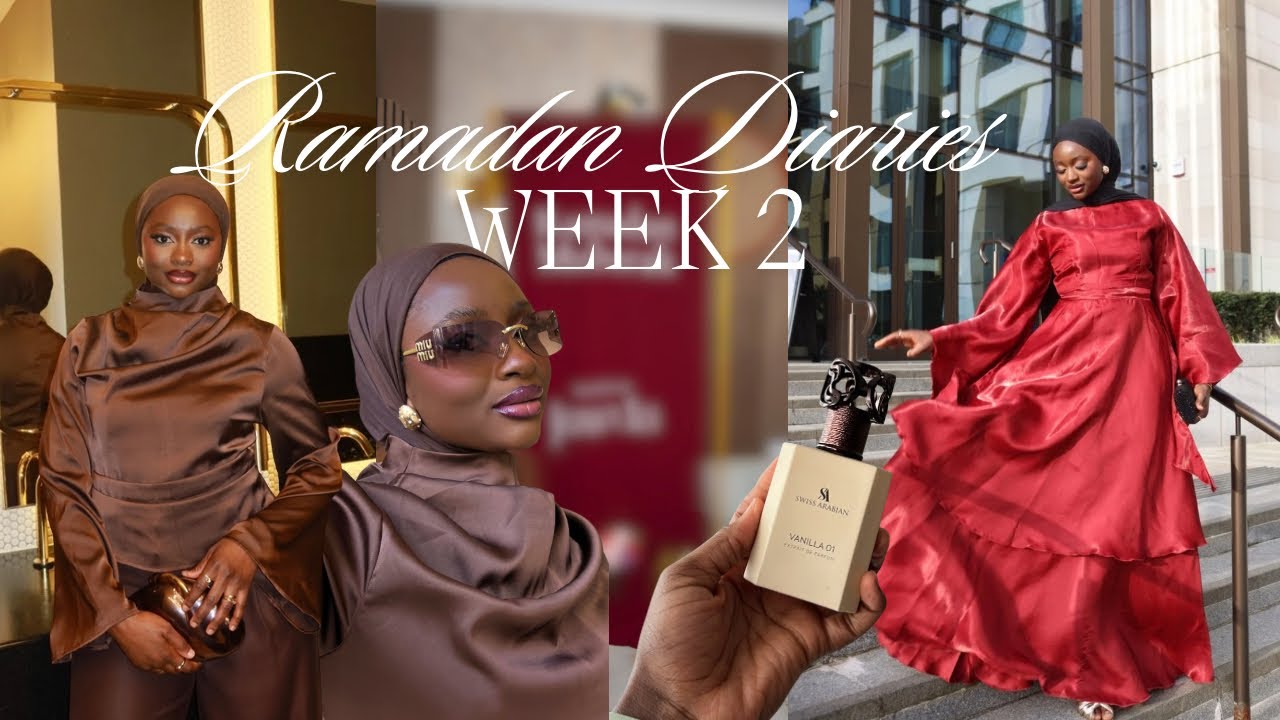 Ramadan Diaries Week 2 | Eid content creating | Cooking iftar | Going to Jawda’s Iftar party | 