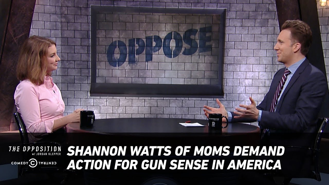 Shannon Watts of Moms Demand Action for Gun Sense in America - The Opposition w/ Jordan Klepper