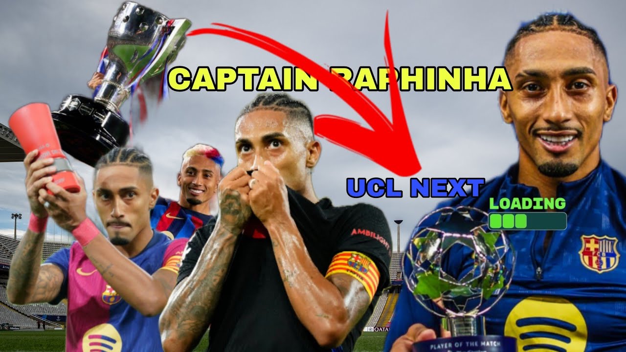 Captain Raphinha's new life under Hansi Flick,completely unleashed by Flick. 1 of the best ITW.
