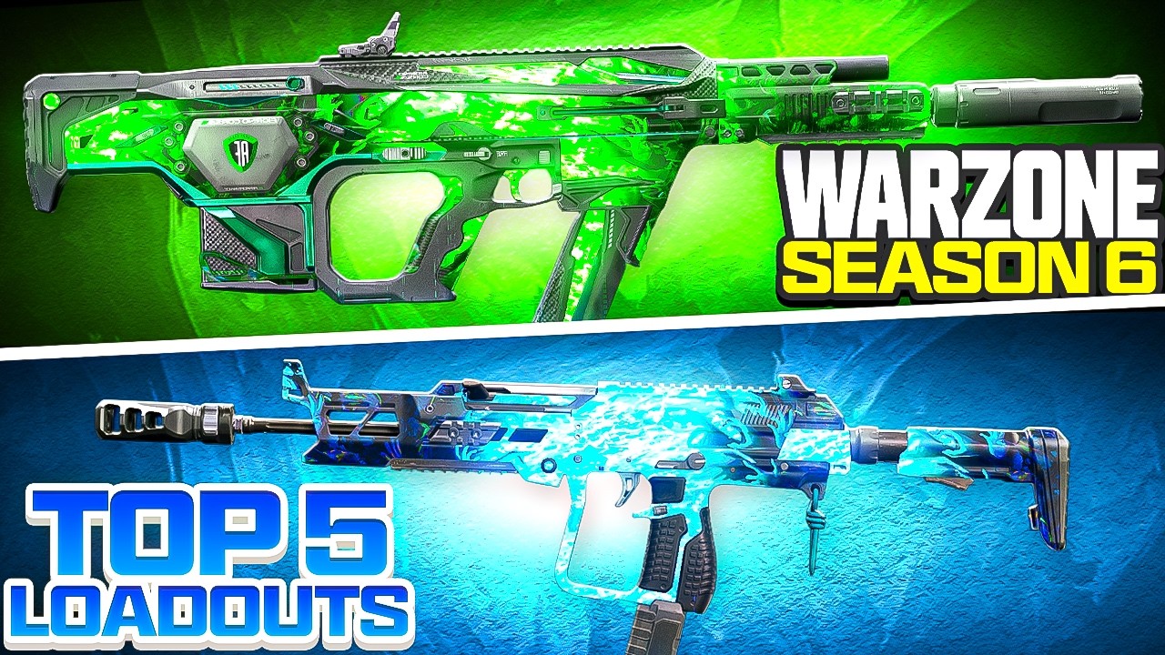 ТОП-5 *МЕТА* СБОРОК В 6 СЕЗОНЕ! 👑 (Лучшие классы для Warzone)