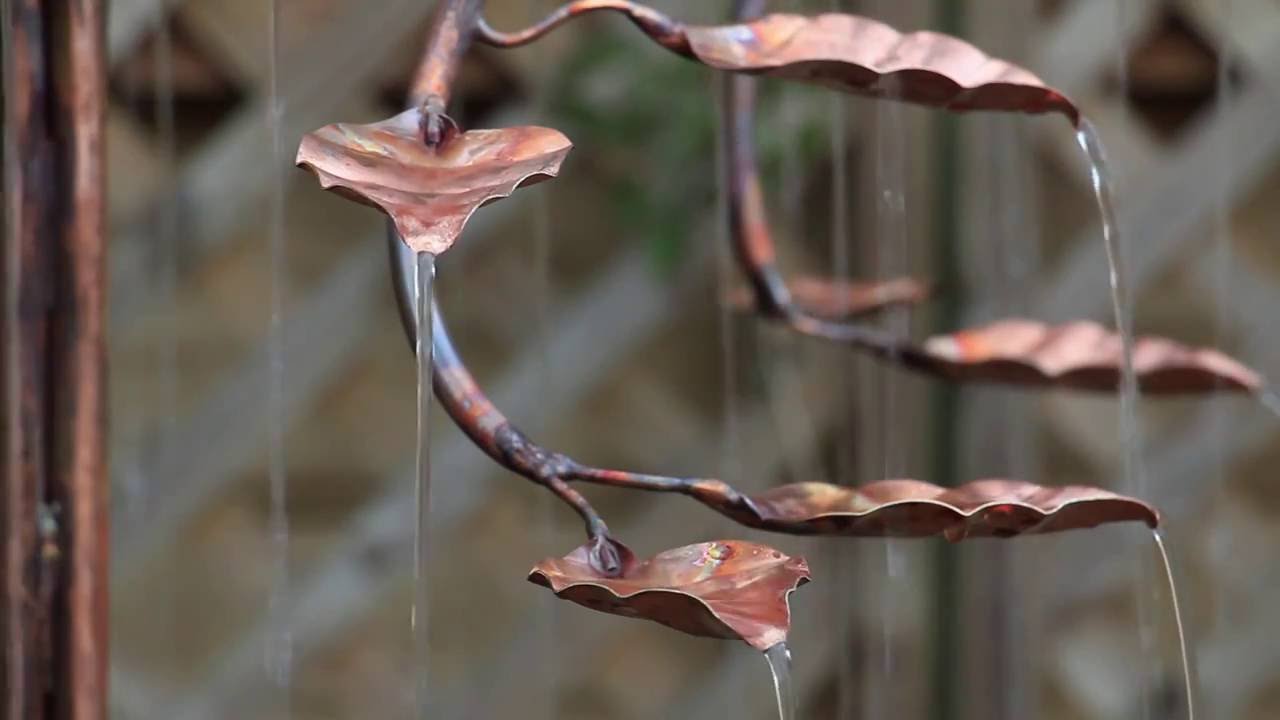 Small Copper Tree Water Feature by Paul Pearce