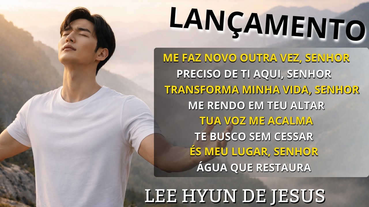 🙏 Seleção de Louvores de Adoração | Lee Hyun de Jesus | Melhores Músicas Gospel