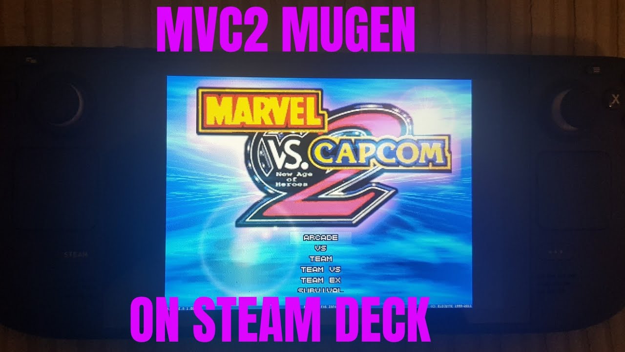 How To Play Mugen On Steam Deck! (Proton-Qt)