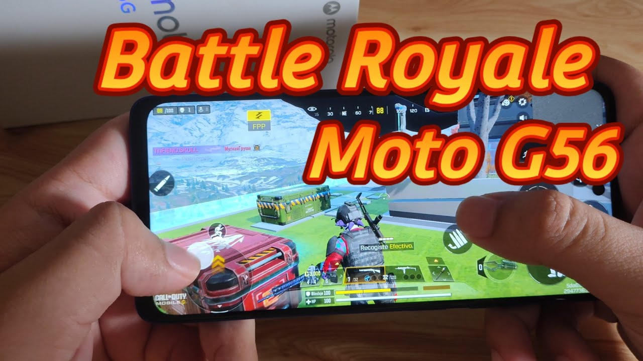 Battle Royale en Moto G56 / COD Mobile 