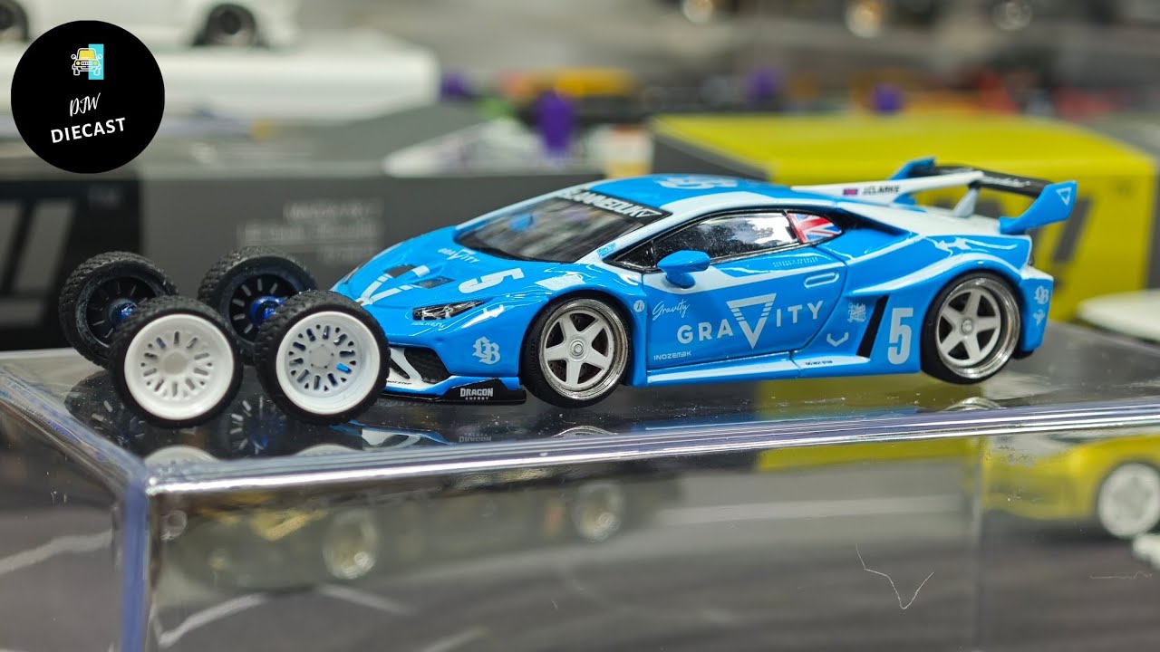 LB Works Lamborghini Huracan GT Gravity Wheel Swap | TUTORIAL