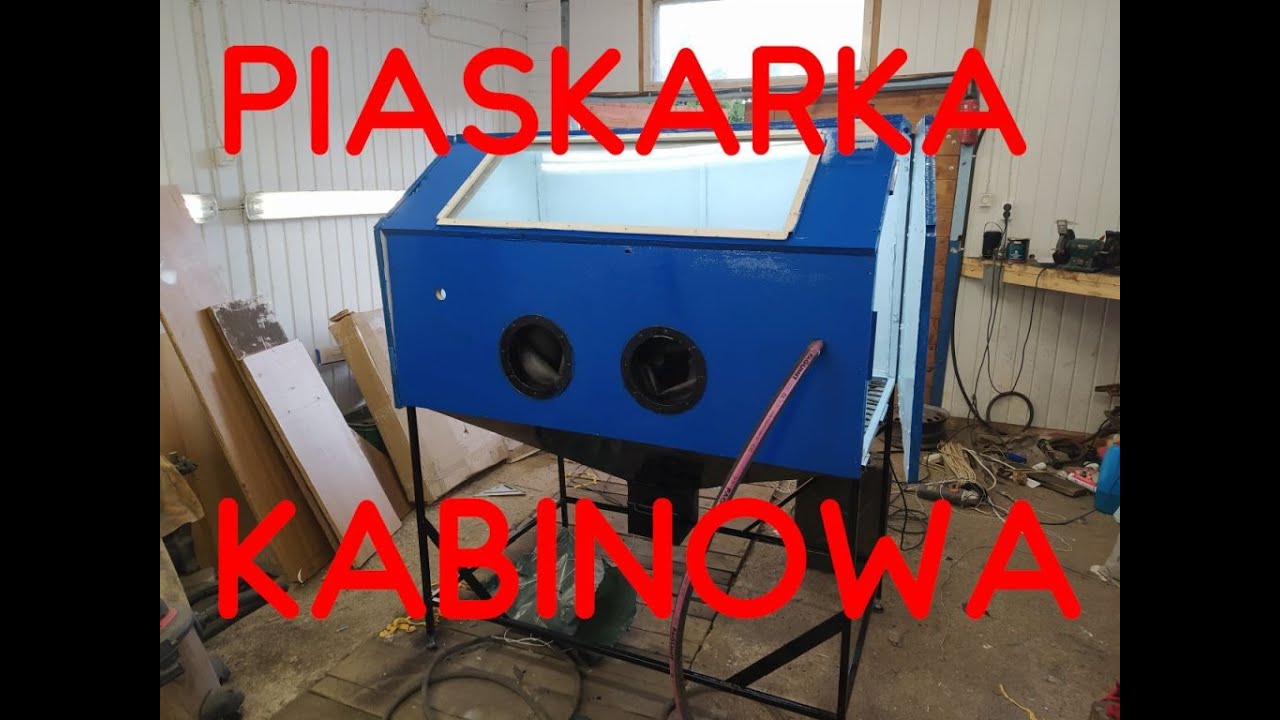 MotoVlog #75 Budowa piaskarki kabinowej